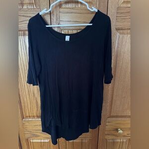 Yala Black Short Sleeve Tee